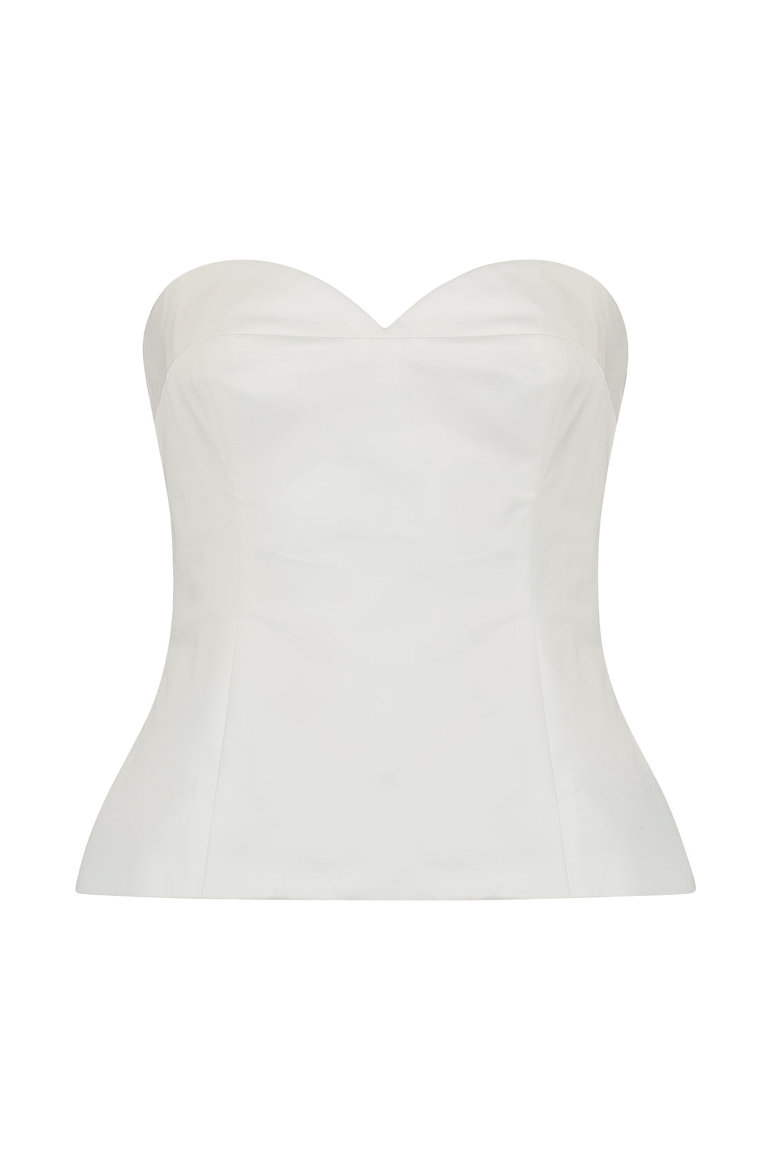 Faille Bustier Top