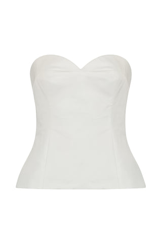 Faille Bustier Top