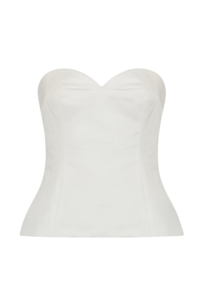 Faille Bustier Top