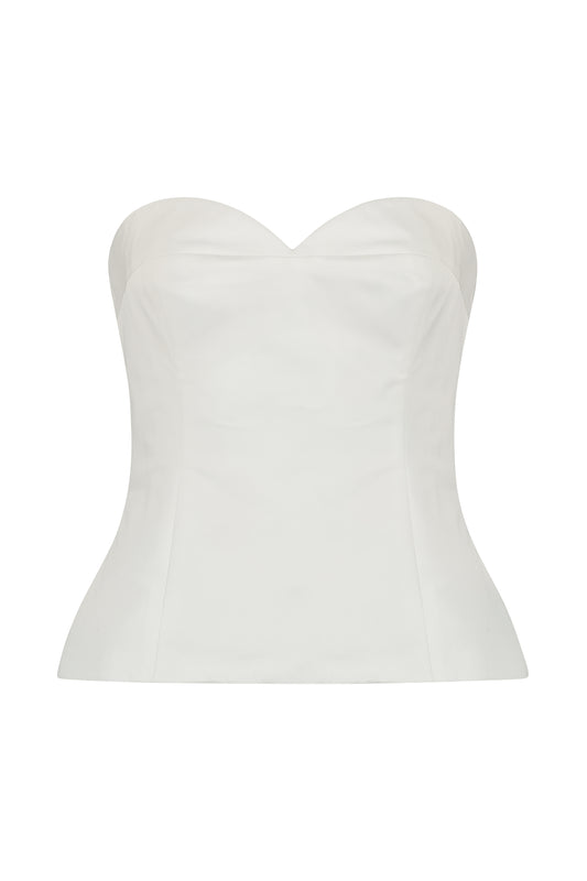 Faille Bustier Top