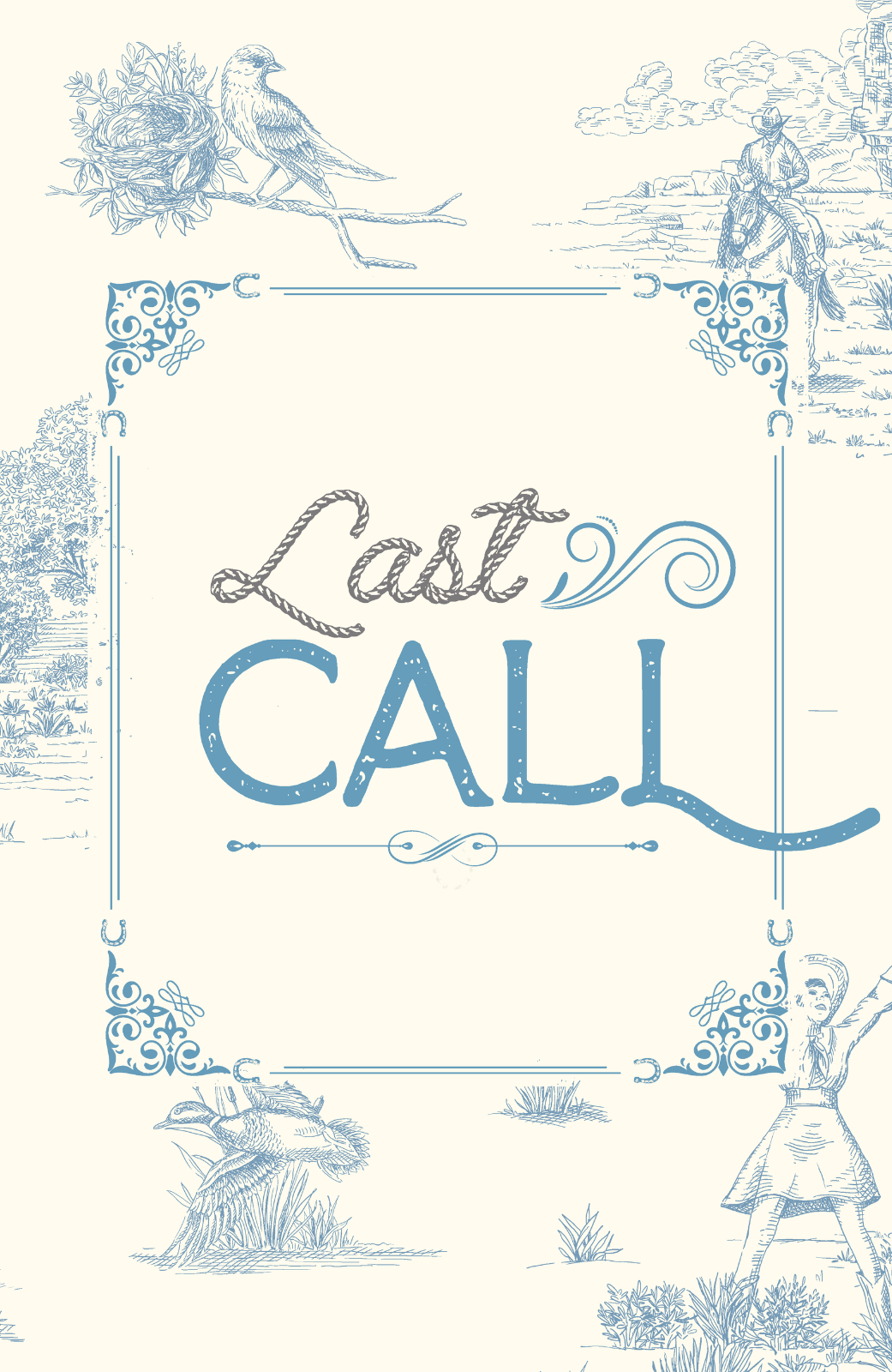 Elizabeth Lake Last Call Cocktail Napkins (Set of 4)