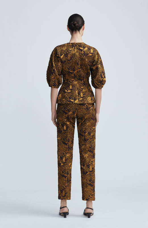 Sunflower Jacquard Demi Pant