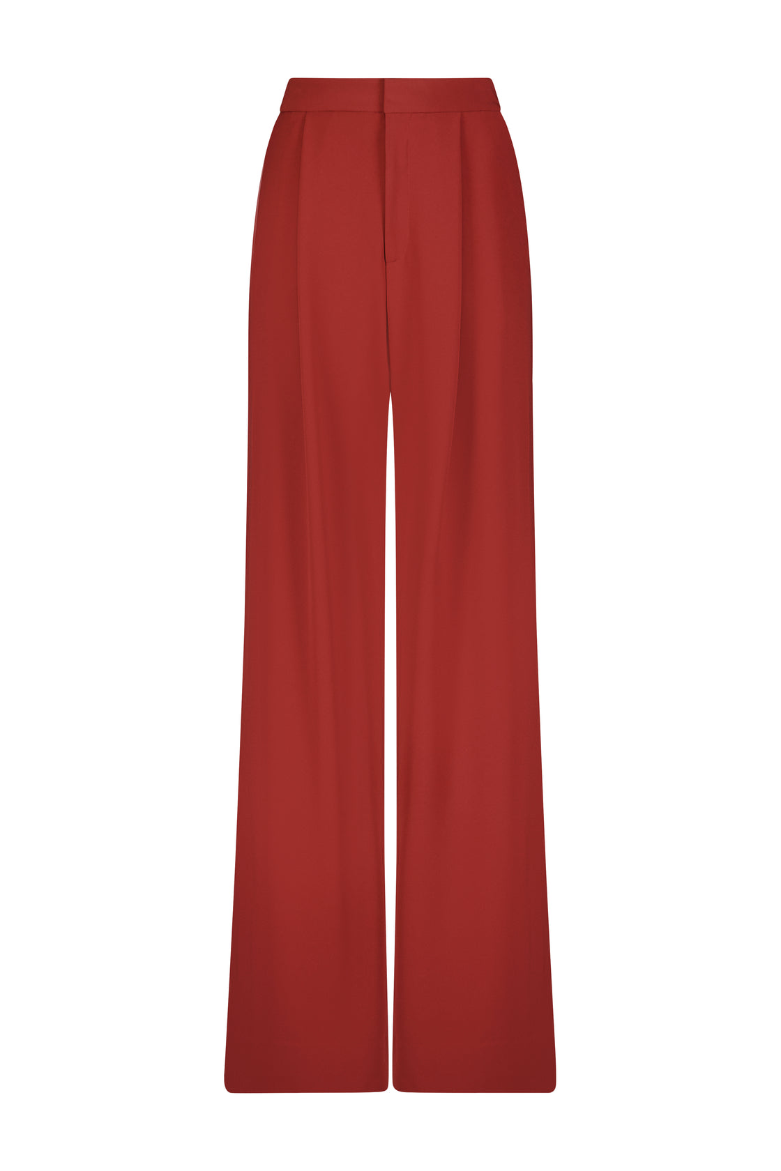 Fluid Crepe Wide Leg Trouser