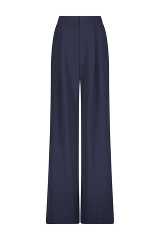 Fluid Crepe Wide Leg Trouser