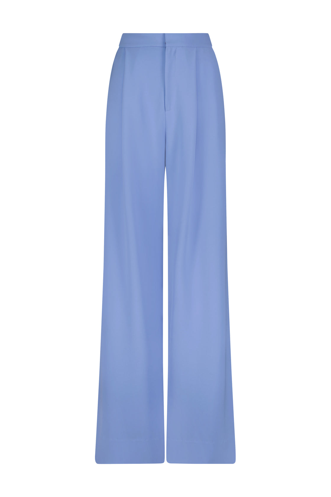 Fluid Crepe Wide Leg Trouser