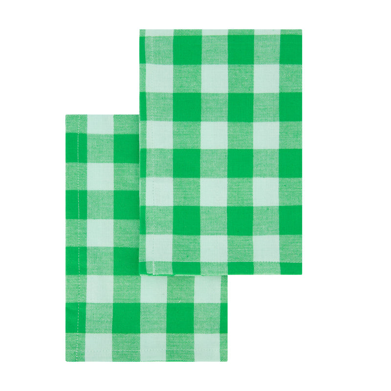 Plaid Cotton Napkins (Set of 4)