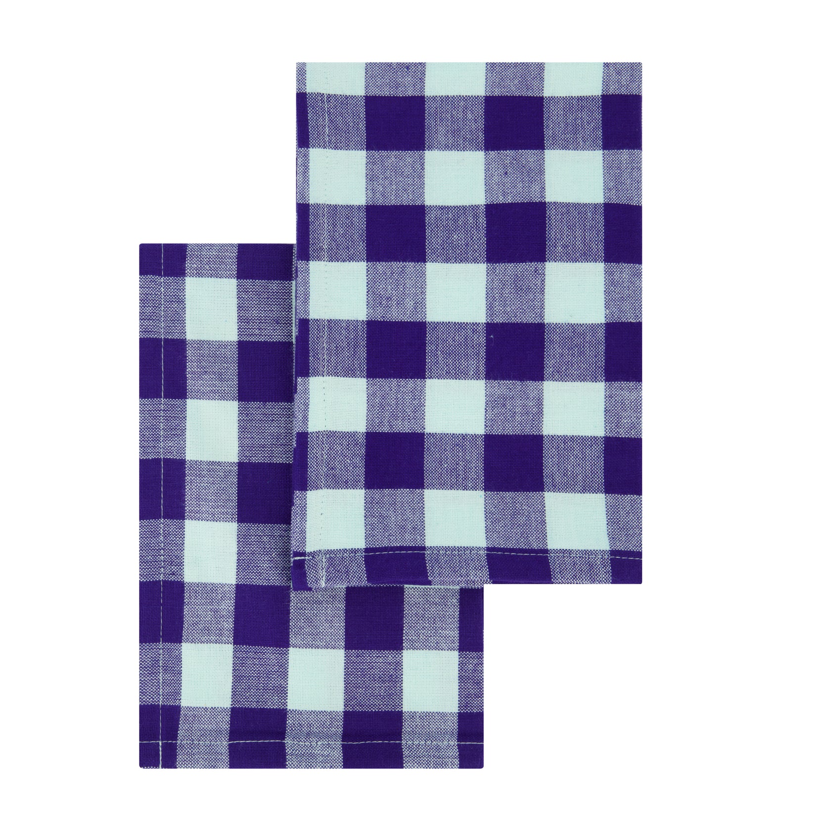 Plaid Cotton Napkins (Set of 4)