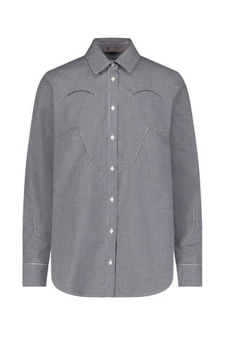 Checked Poplin Classic Ranch Shirt